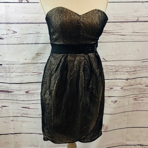 MAX and CLEO Belted Mini Dress - Picture 3 of 6